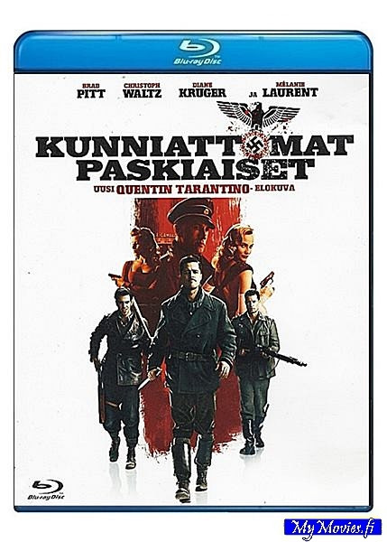 Kunniattomat paskiaiset (Blu-ray)